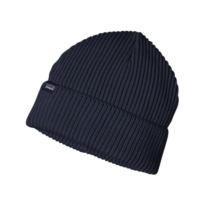 Fishermans Rolled Beanie Navy Blue