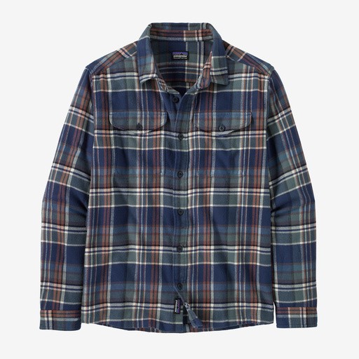 M's Fjord Flannel Shirt M / Adventurer: New Navy