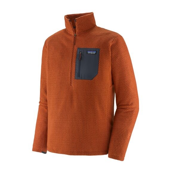 M's R1 Air Zip-Neck XS / Sandhill Rust