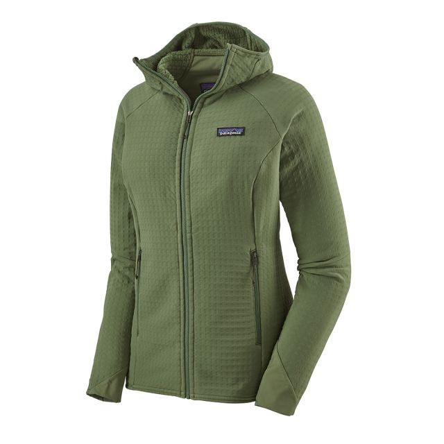 W's R2 TechFace Hoody M / camp green