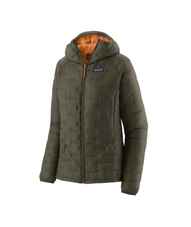 W´s Micro Puff Hoody Pine Needle Green / S