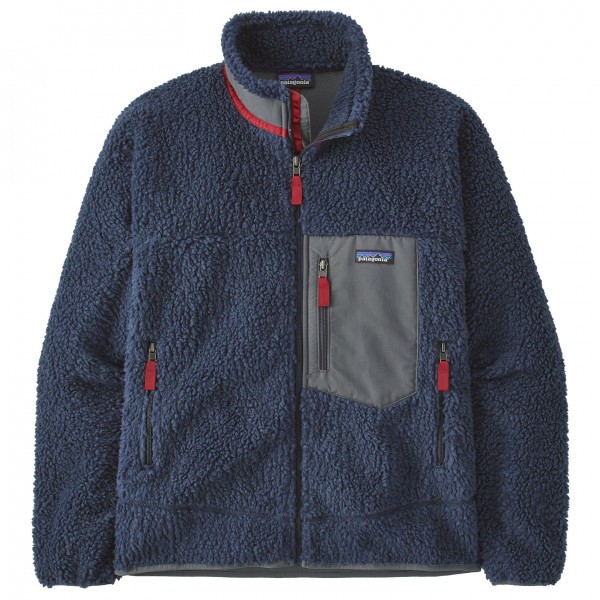 M's Classic Retro-X Fleece Jacket L / New Navy / Wax Red