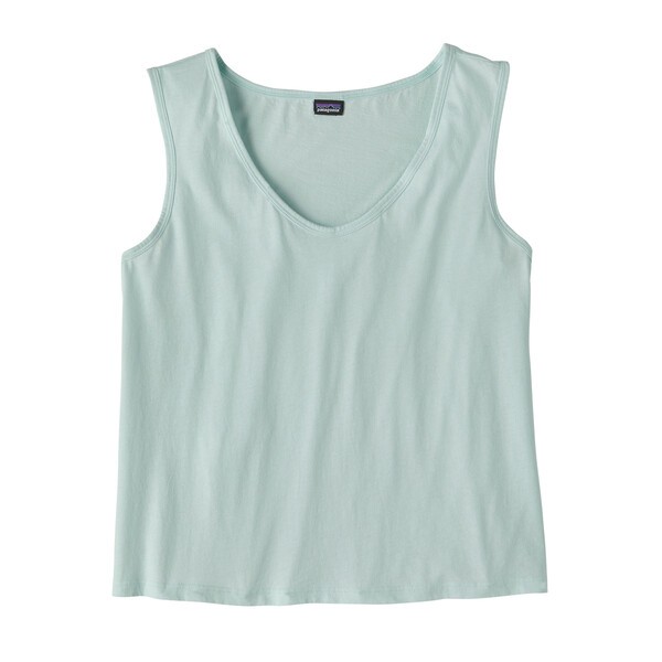 W´s Regenerative Organic Certified Cotton Tank Wispy Green / S