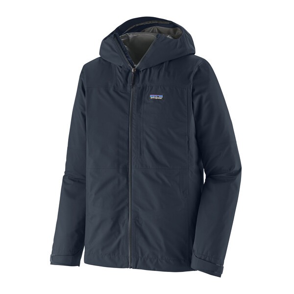 M´s Boulder Fork Rain Jacket Smolder Blue / S